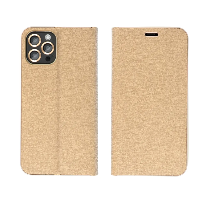 OEM - Xiaomi Redmi Note 14 Pro 4G Plånboksfodral Luna Guld - Guld