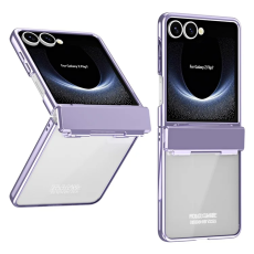 A-One Brand - Galaxy Z Flip 7 Mobilskal Electroplating PC Folding - Lila
