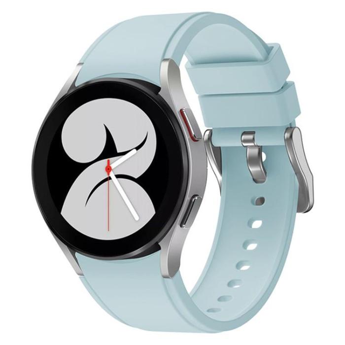 OEM - Galaxy Watch 6 Classic (43mm) Armband Silikon - Ljusblå