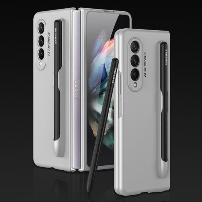 UTGATT1 - GKK Galaxy Z Fold 3 Skal Shockproof Ultra Slim - Silver