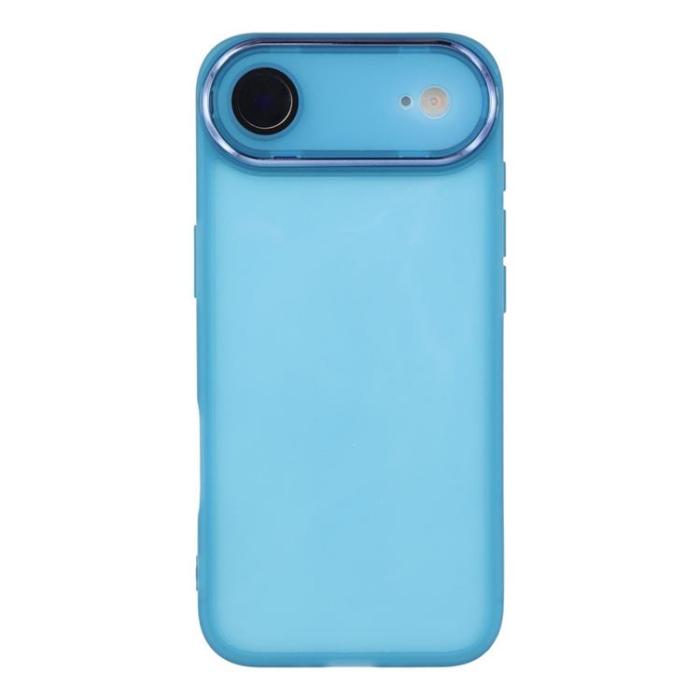A-One Brand - iPhone Air Mobilskal Electroplated Kameraram - Transparent Blå