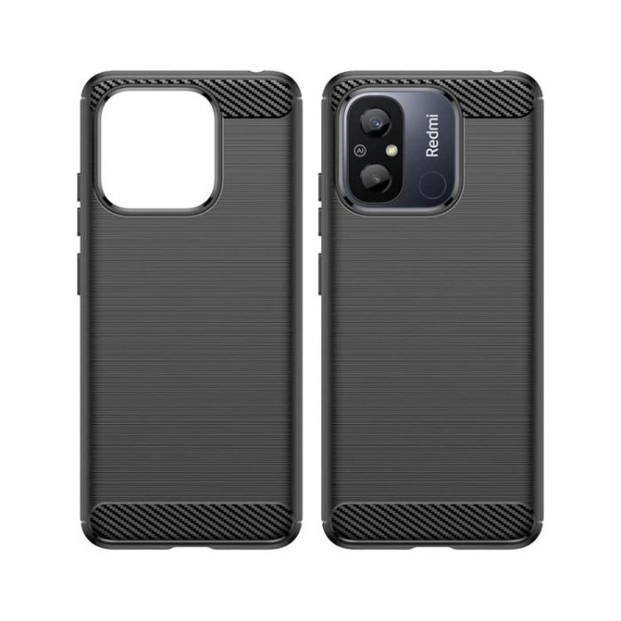 Tech-Protect - Tech-Protect MXiaomi Redmi 12C Mobiskal Carbon Silicone