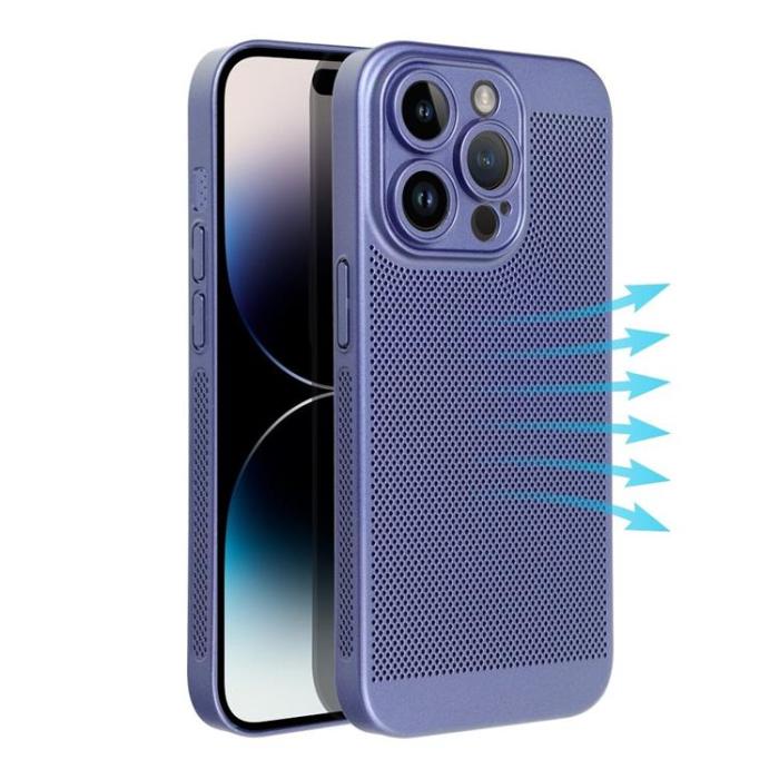 OEM - Galaxy S24 Ultra Mobilskal Breezy - Blå