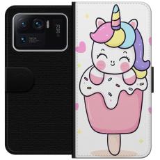 iSecrets - Pl&aring;nboksfodral till Xiaomi Mi 11 Ultra med Glad enh&ouml;rning