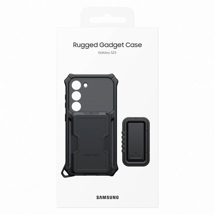 Samsung - Samsung Galaxy S23 Plus Skal Rugged Gadget - Grå