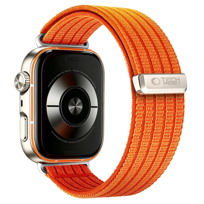 Tech-Protect - Tech-Protect Huawei Watch Fit 3/4/4 Pro/5/5 Pro Armband Nylon - Orange