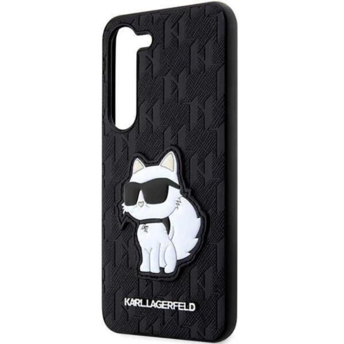KARL LAGERFELD - Karl Lagerfeld Galaxy S23 Plus Skal Saffiano Monogram Choupette - Svart