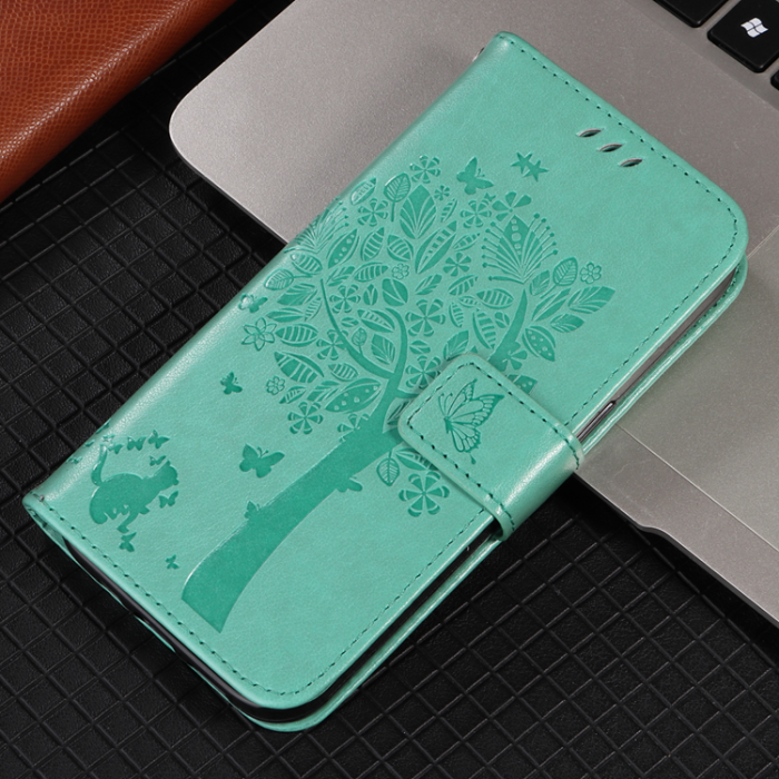 A-One Brand - OnePlus 15 5G Plånboksfodral Cat Tree Pattern Konstläder