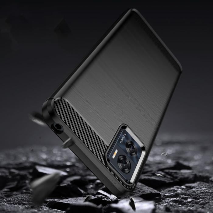 UTGATT - Motorola Moto E22/E22i Skal Tpucarbon - Svart