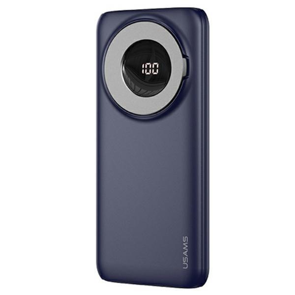 USAMS Magnetisk Trådlös Powerbank 10000mAh 20W PD QC 3.0 - Blå | 505295 | AlltMobil
