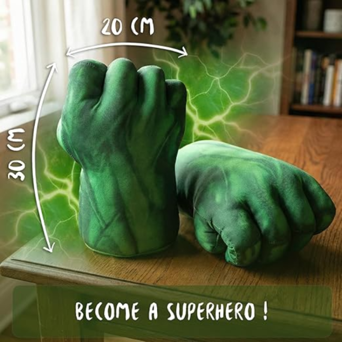 Original Cup - Original Cup Hulk Boxningshandskar Stora Skumhänder För Barn, Lek & Cosplay