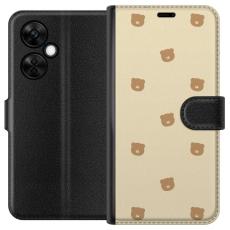 iSecrets - Pl&aring;nboksfodral till OnePlus Nord CE 3 Lite med Bj&ouml;rnm&ouml;nster