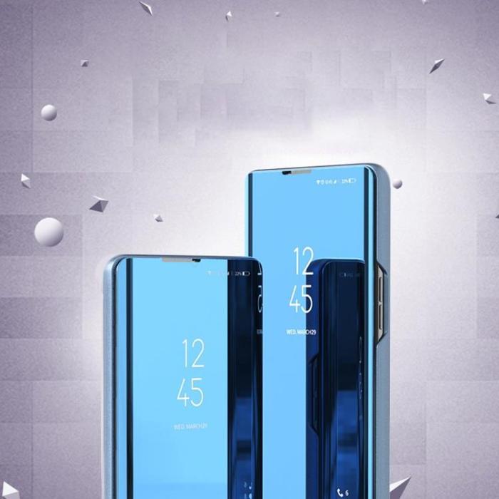 OEM - Clear View Fodral Galaxy A72 - Blå