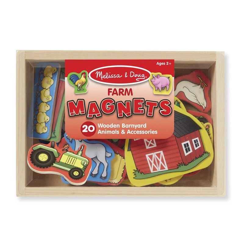 MND Wooden Magnets Farm