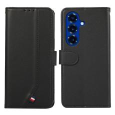 OEM - Mobilfodral f&ouml;r Samsung Galaxy S26 Plus Konstl&auml;der RFID - Svart
