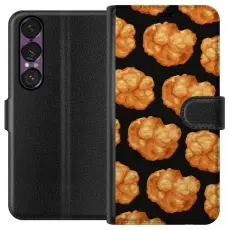 Gustaf - Pl&aring;nboksfodral till Sony Xperia 1 VII med Nuggets
