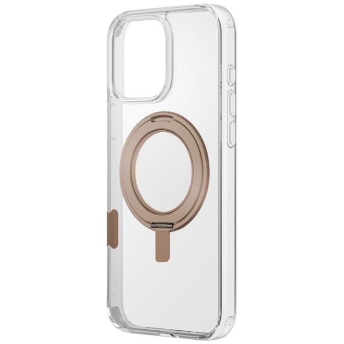 UNIQ - UNIQ iPhone 16 Pro Max Mobilskal Swivix 360 Kickstand - Guld