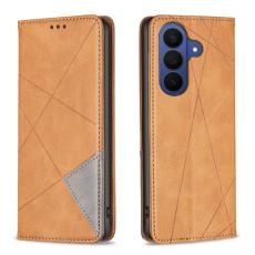 OEM - Mobilfodral f&ouml;r Samsung Galaxy S26 Plus Konstl&auml;der Kortfack - Gul