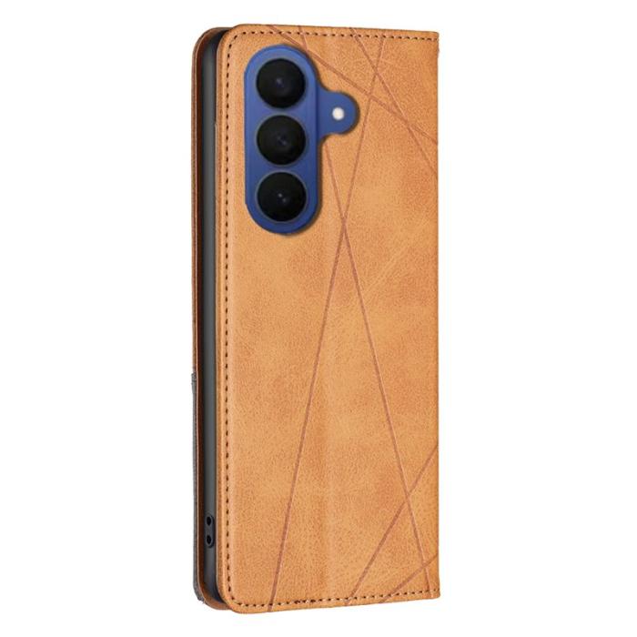 OEM - Mobilfodral för Samsung Galaxy S26 Plus Konstläder Kortfack - Gul