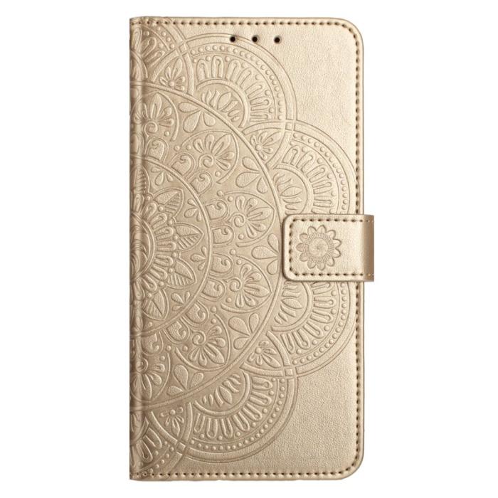 OEM - Mobilfodral för Samsung Galaxy S26 Plus Konstläder Kortfack - Guld
