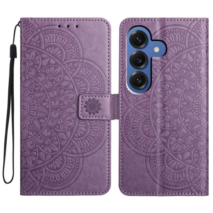 OEM - Mobilfodral för Samsung Galaxy S26 Plus Konstläder Kortfack - Lila