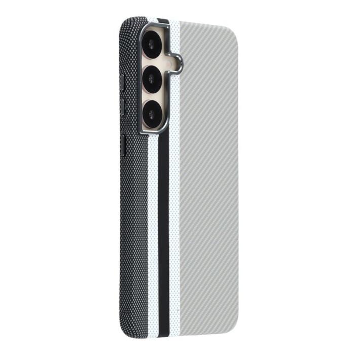 OEM - Mobilskal för Samsung Galaxy S26 Magnetiskt PC - Grå ränder