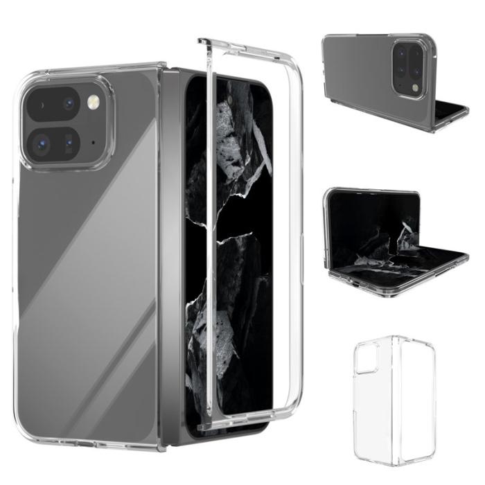 ABEEL - ABEEL Mobilskal till Google Pixel 9 Pro Fold 5G Transparent Hård PC