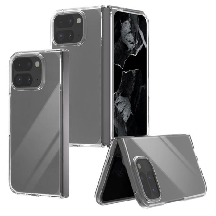 ABEEL - ABEEL Mobilskal till Google Pixel 9 Pro Fold 5G Transparent Hård PC