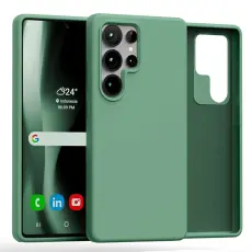 Mercury - Mercury Mobilskal till Galaxy S25 Ultra Silikon - Gr&ouml;n