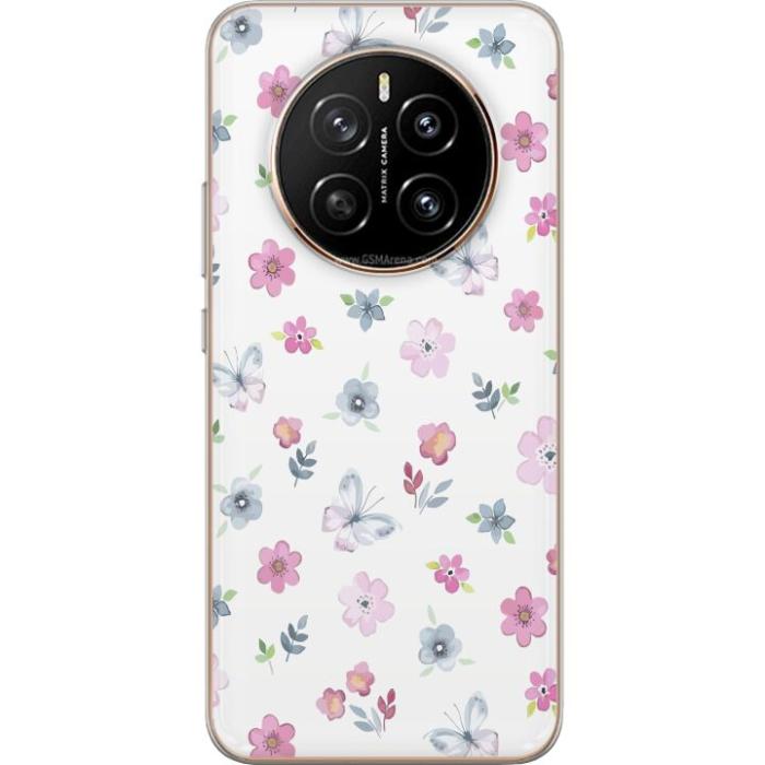 iSecrets - Mobilskal till Honor Magic7 med Blommor och fjärillar