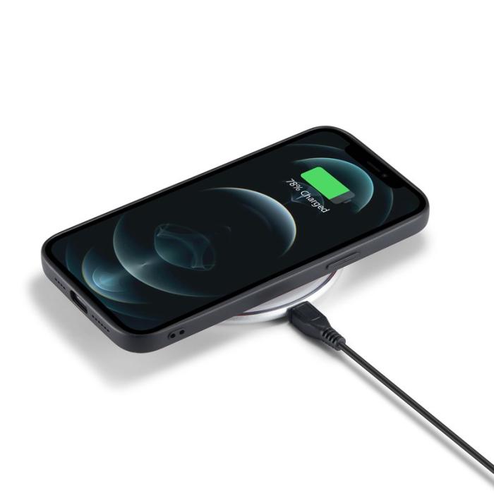 DG.MING - DG.MING M1 Series Plånboksfodral Konstläder TPU för iPhone 13 Pro - Svart