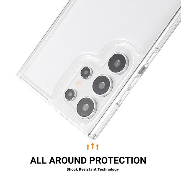 OEM - Mobilskal till Samsung Galaxy S26 Ultra HD Klar Mjuk TPU Bakcover - Transparent