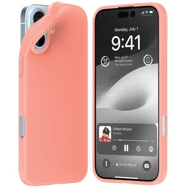 Mercury iPhone 16 Plus Mobilskal Soft - Rosa | 2353 | AlltMobil