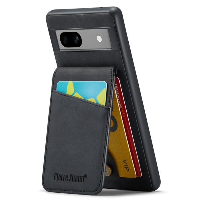 FIERRE SHANN - FIERRE SHANN Google Pixel 7 5G Fodral PU+TPU - Svart