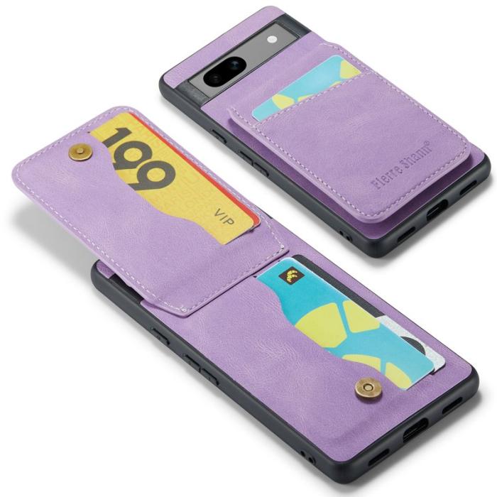 FIERRE SHANN - FIERRE SHANN Google Pixel 7 Fodral PU+TPU - Lila