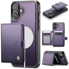JEEHOOD - JEEHOOD J09 iPhone 17 Fodral med Kortfack RFID-Skydd Lila