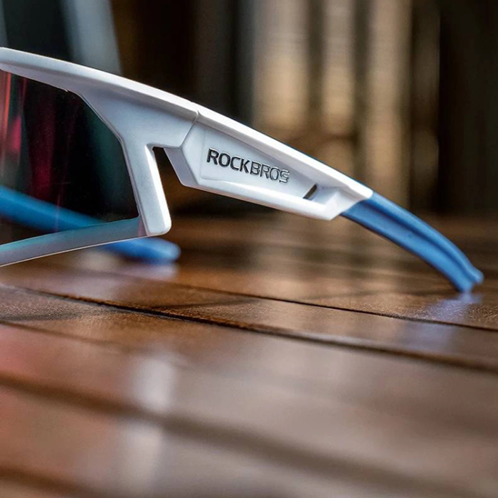 Rockbros - Rockbros polariserande Cykelglasögon - Vit