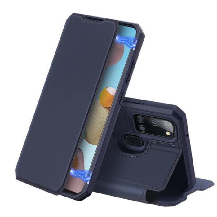 Dux Ducis - Dux Ducis Skin X Fodral Galaxy A21s - Blå