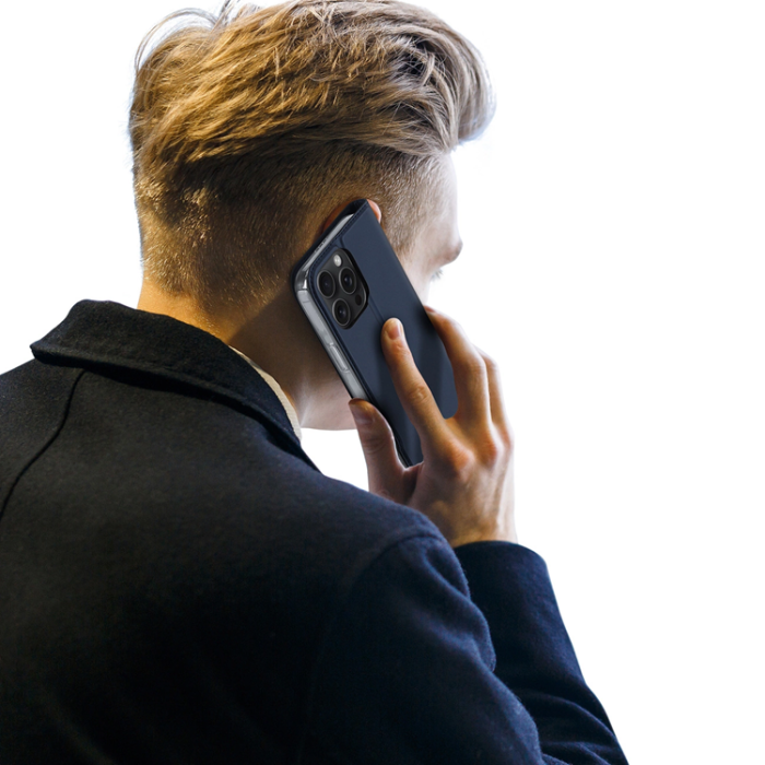 Dux Duci - Dux Ducis iPhone 16 Pro Plånboksfodral Skin Pro - Blå