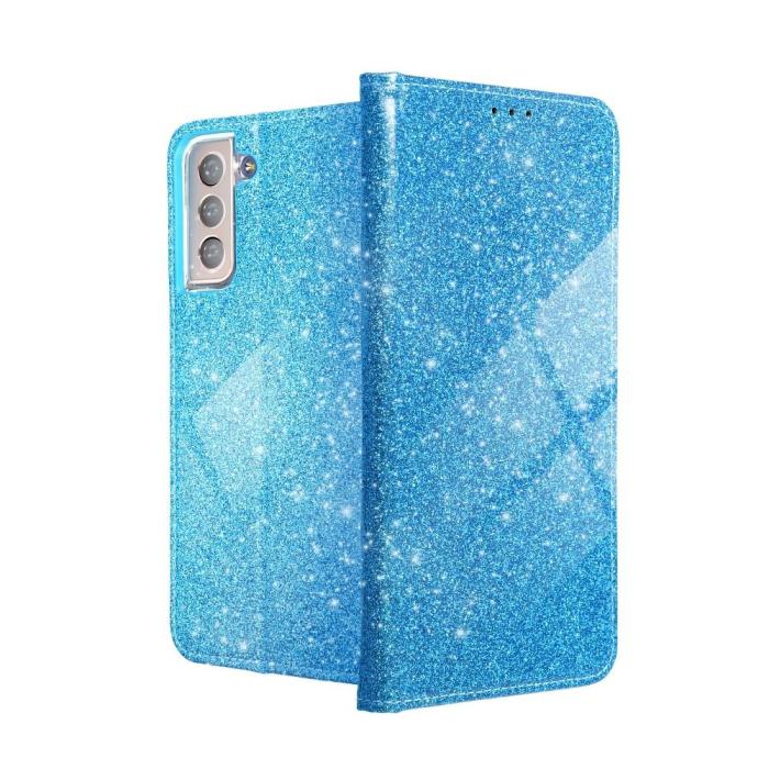 UTGATT1 - Forcell Galaxy S21 Plus Fodral Shining - Ljusblå