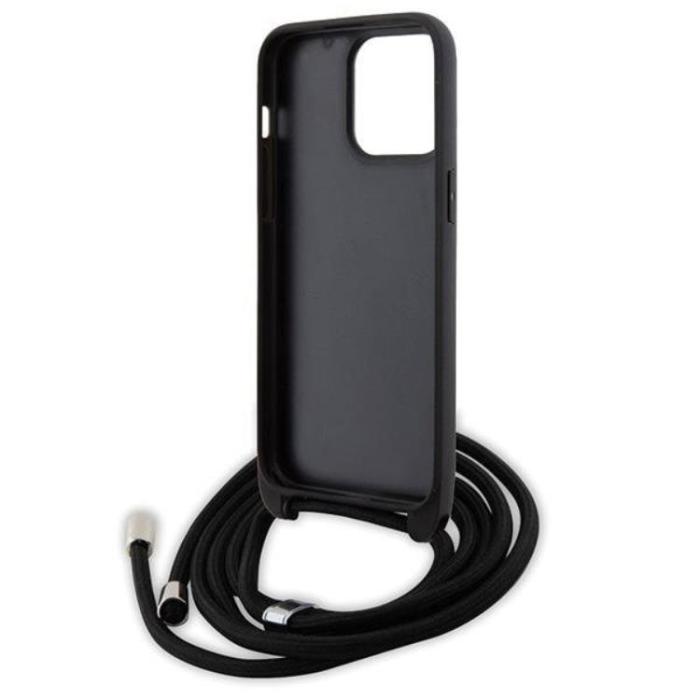 KARL LAGERFELD - KARL LAGERFELD iPhone 15 Pro Max Halsbandsskal Crossbody Saffiano