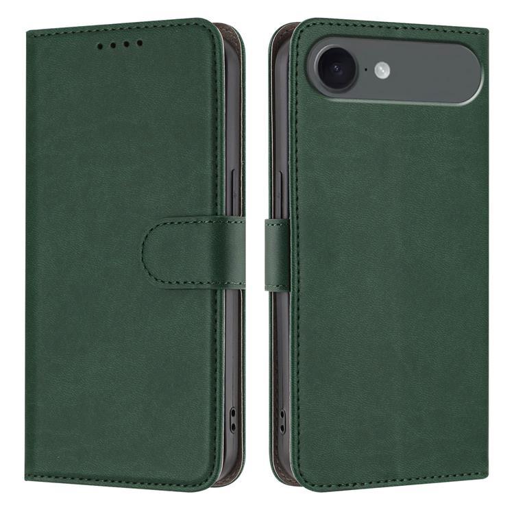 iPhone Air Plånboksfodral Solid Color - Svartgrön | 2353 | AlltMobil