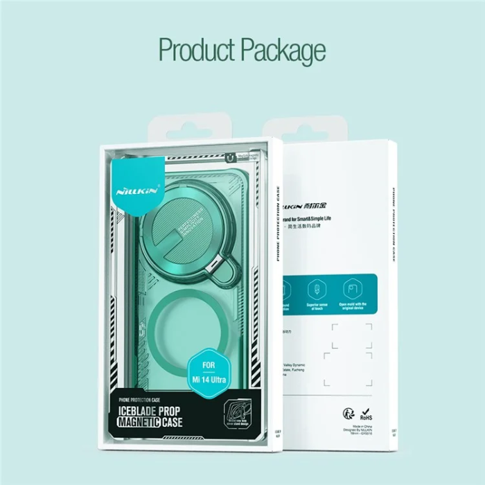Nillkin - Nillkin Xiaomi 14 Ultra Mobilskal MagSafe Iceblade Prop - Svart