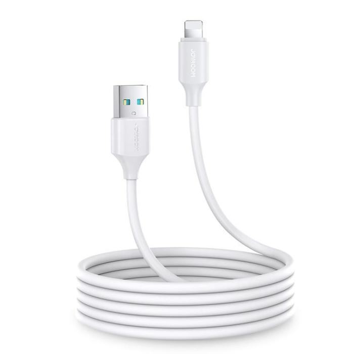 Joyroom - Joyroom USB-A till Lightning kabel 2.4A 2m - Vit