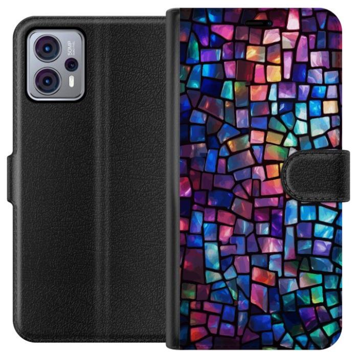 iSecrets - Plånboksfodral till Motorola Moto G23 med Disco