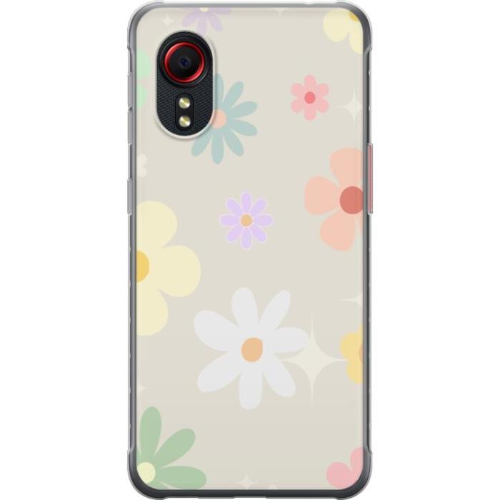 iSecrets - Mobilskal till Samsung Galaxy Xcover 5 med fejdande blommor