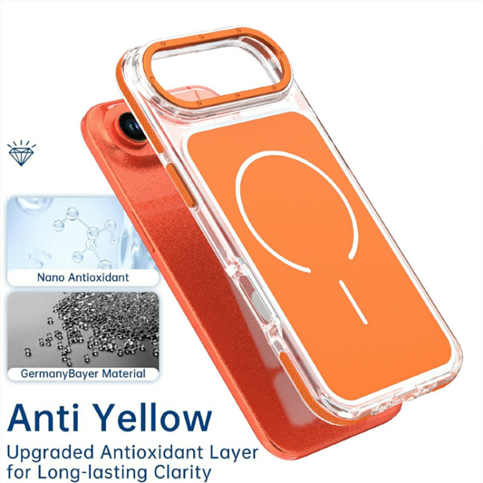 A-One Brand - iPhone Air Mobilskal MagSafe Dual Färg Shockproof