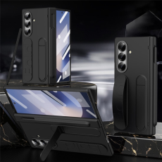A-One Brand - Galaxy Z Fold7 Mobilskal Kickstand - Svart