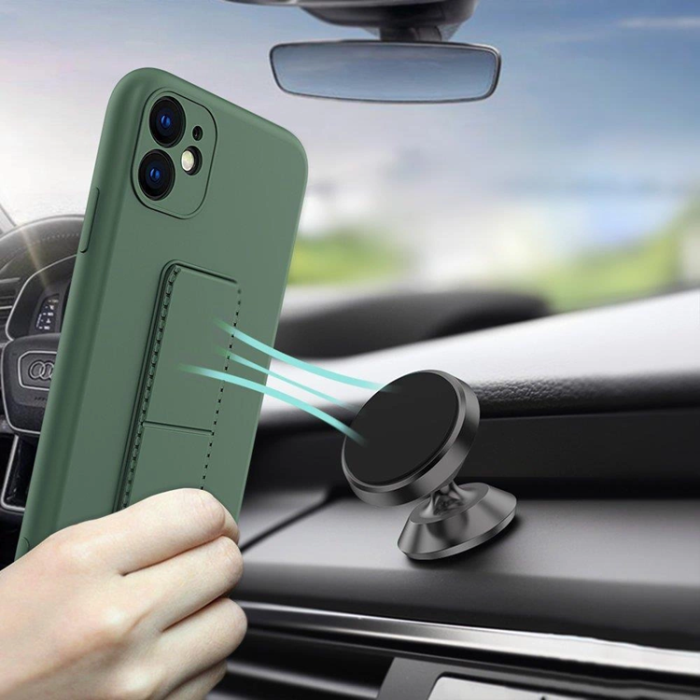 Wozinsky - Wozinsky Galaxy A32 4G Mobilskal Silikon Kickstand - Röd