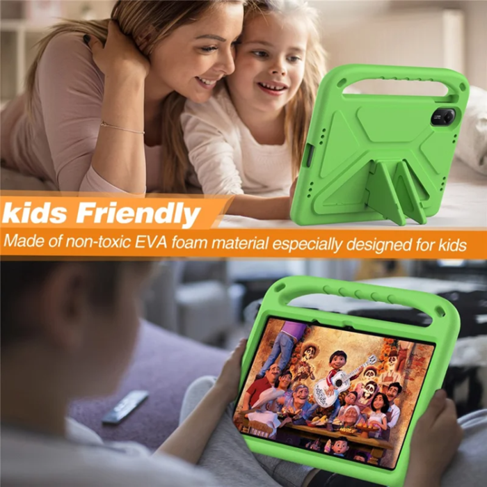 A-One Brand - Xiaomi Redmi Pad 2 Skal EVA Handgrepp Kickstand - Grön